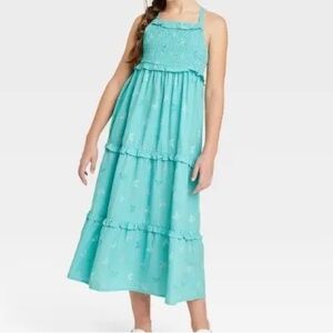 Cat & Jack Butterfly Maxi Dress